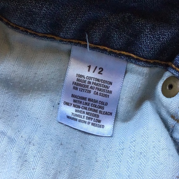 Aeropostale denim shorts Size 1/2 - Picture 4 of 6